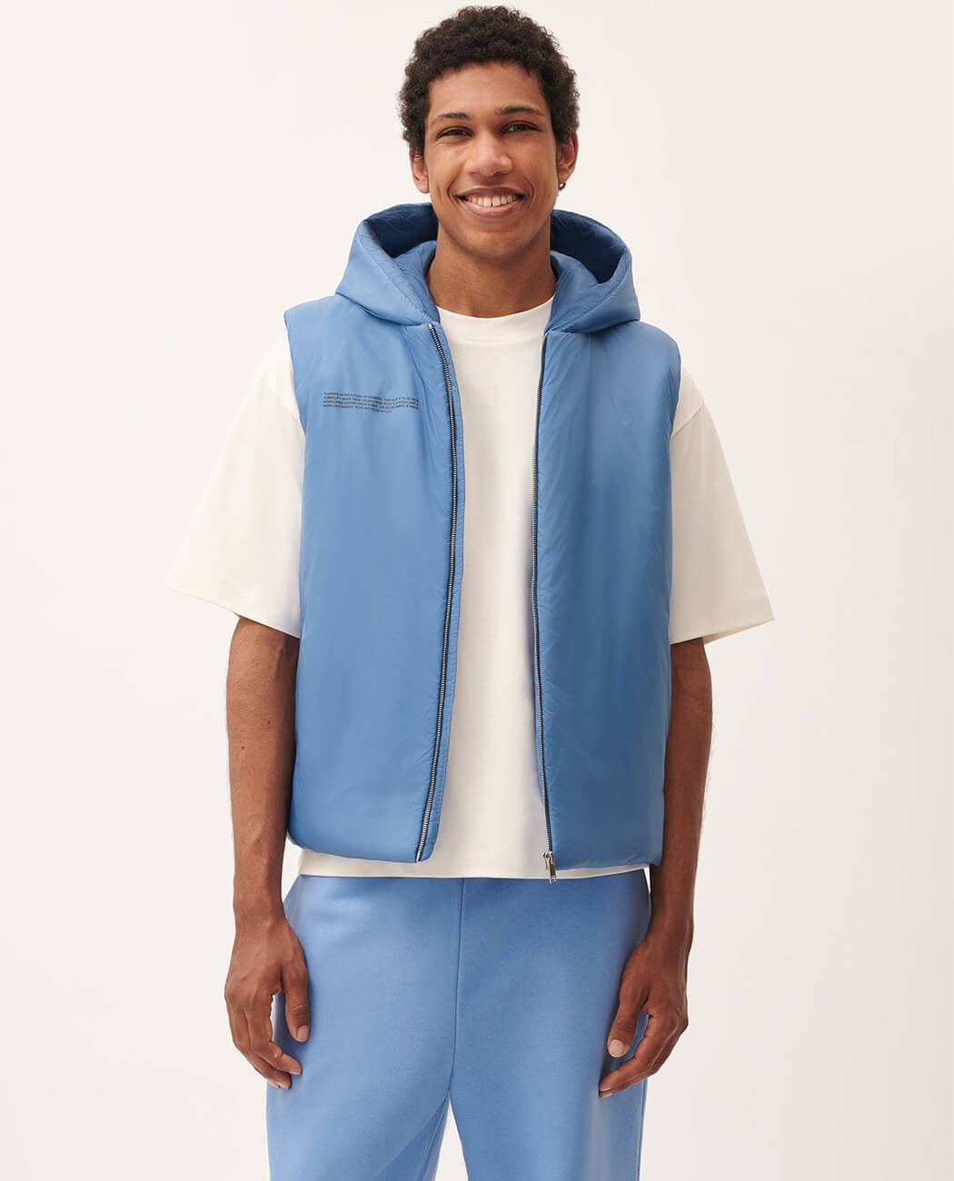 Men Solid Hooded Neck Coat